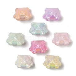 Luminous & UV Plating Opaque Acrylic Beads&nbsp;OACR-B031-26