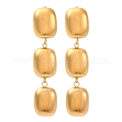 304 Stainless Steel Tassel Stud Earrings&nbsp;EJEW-Q044-05G
