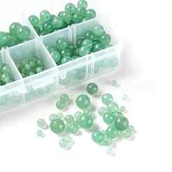 340Pcs 4 Sizes Natural Green Aventurine Beads&nbsp;G-LS0001-23