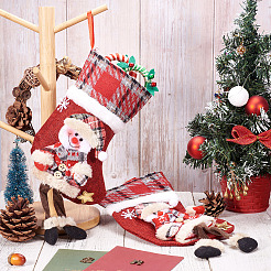 Christmas Theme Non-woven Fabrics Bags&nbsp;ABAG-TAC0005-03A