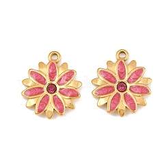 304 Stainless Steel Enamel Pendants&nbsp;SA-CBADC81-09G