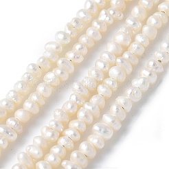 Natural Cultured Freshwater Pearl Beads Strands&nbsp;PEAR-I007-07E-01C