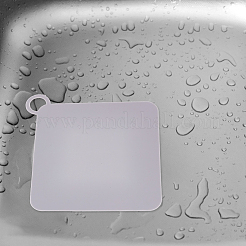 6個 6スタイル PVCタブストッパー  床ドレンカバー  防臭マット  菱形  ミックスカラー  180~285x160~269x1mm  穴：17x14mm  1個/スタイル&nbsp;AJEW-GO0001-25