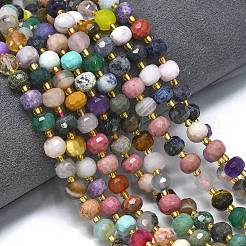 Natural Mixed Gemstone Beads Strands&nbsp;G-K389-E73-01