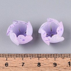 Flower Acrylic Bead Caps&nbsp;SACR-T017-49F