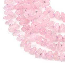 Natural Rose Quartz Beads Strands&nbsp;G-F821-B02-01