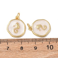 Brass Pendants&nbsp;KK-C143-37B-02