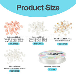 DIY Natural Shell Beads Bracelet Making Kit&nbsp;DIY-CF0001-10