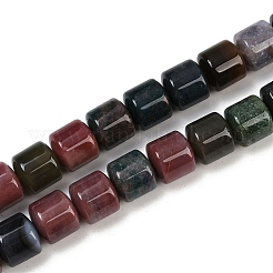 天然石インディアン瑪瑙ビーズ連売り  コラム  9.5~10x10~10.5mm  穴：0.8~1mm  約40個/連  15.31~15.35''（38.9~39センチメートル）&nbsp;G-G275-D02-10x10mm
