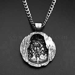 304 Stainless Steel Pendant Necklaces&nbsp;FS-WG98468-01
