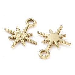 Ion Plating(IP) 304 Stainless Steel Charms&nbsp;STAS-U032-14G