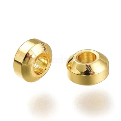 Brass Spacer Beads&nbsp;KK-P189-09G