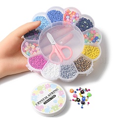 Glass Seed Beads & Acrylic Beads DIY Jewelry Sets&nbsp;DIY-YW0005-92