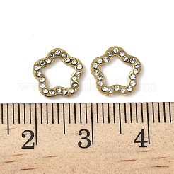 304 Stainless Steel Rhinestone Cabochons&nbsp;STAS-A057-04G-A02