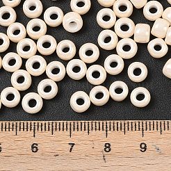 トーホー 3/0ラウンドビーズ  日本製シードビーズ  （不透明な光沢のあるライトベージュ123)個  5.5mm  穴：1.9mm  約60個/10g&nbsp;X-SEED-TR03-0123