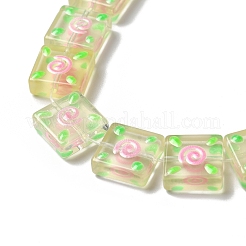 Transparent Glass Beads Strands&nbsp;LAMP-K037-11C