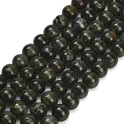 Natural Green Diopside Beads Strands&nbsp;GG-CBA993B-A01-6mm