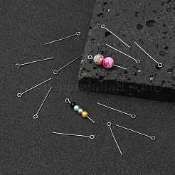 Tarnish Resistant 304 Stainless Steel Eye Pin&nbsp;STAS-E013-0.6x30mm
