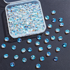 200Pcs Glass Charms&nbsp;RGLA-SP0001-03B