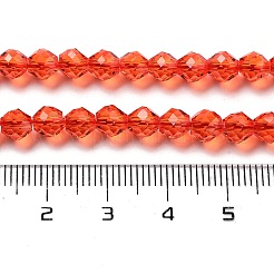 Transparent Glass Beads Strands&nbsp;GLAA-A014-03C