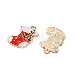 Alloy Enamel Pendants&nbsp;X-ENAM-I061-01KCG-18