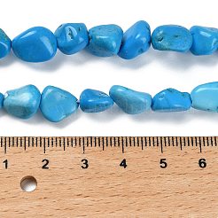 Natural Howlite Beads Strands&nbsp;G-P497-01E-37