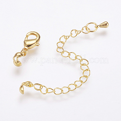 Long-Lasting Plated Brass Chain Extender&nbsp;X-KK-F711-11G