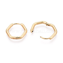 304 Stainless Steel Hoop Earrings&nbsp;STAS-T074-22G