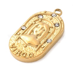 304 Stainless Steel Pendants&nbsp;LS-STAS-F349-03G-12