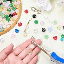 150Pcs 15 Bags Handmade Transparent Lampwork Beads&nbsp;GLAA-SZ0002-28