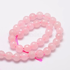 Dyed Natural White Jade Round Beads Strands&nbsp;X-G-E313-8mm-02