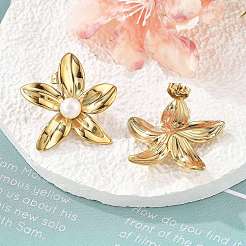 Ion Plating(IP) 304 Stainless Steel Stud Earrings&nbsp;EJEW-S246-05G