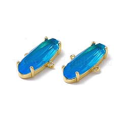 Rack Plating Brass Connector Charms&nbsp;KK-M231-15G-B
