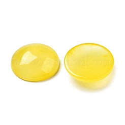 Natural Yellow Agate Cabochons&nbsp;G-E492-A-14