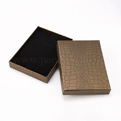Python Pattern Cardboard Jewelry Set Boxes&nbsp;CBOX-L007-008C