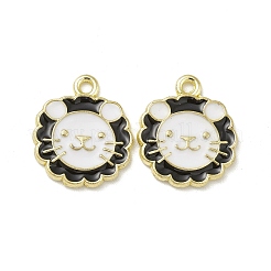Alloy Enamel Pendants&nbsp;PALLOY-M199-08G-A
