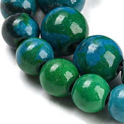 Synthetic Chrysocolla Beads Strands&nbsp;X-G-L529-B01-4mm