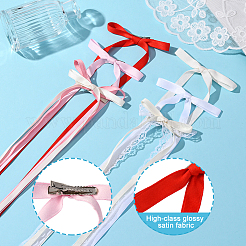 12Pcs 6 Colors Platinum Iron Alligator Hair Clips for Girls&nbsp;PHAR-SP0001-12