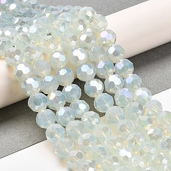 Imitation Jade Glass Beads Stands&nbsp;EGLA-A035-J8mm-B06