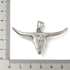 316 Surgical Stainless Steel Big Pendants&nbsp;STAS-Z073-66AS-04