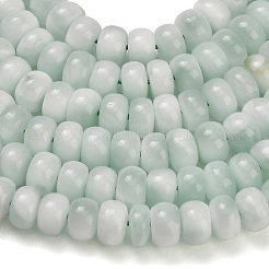 天然ガラスビーズ連売り  ロンデル  6.5~7x4.5mm  穴：0.9mm  約96~97個/連  15.55~15.75''（39.5~40センチメートル）&nbsp;GG-CBA007A-A02-B03