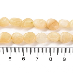 Natural Yellow Jade Beads Strands&nbsp;LS-G-G146-A20-01