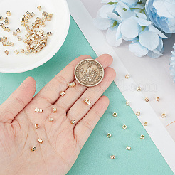 100Pcs Rack Plating Brass Beads&nbsp;KK-GO0001-63