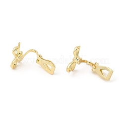 Alloy Clip-on Earring Findings&nbsp;FIND-L015-002G