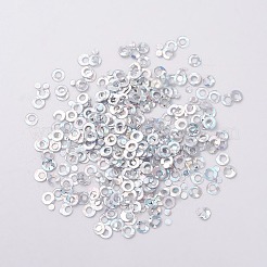 Ornament Accessories Plastic Paillette/Sequins Beads&nbsp;PVC-E001-06-LS02