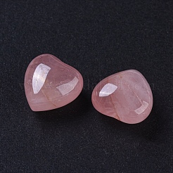 Natural Rose Quartz Heart Love Stone&nbsp;G-L533-57
