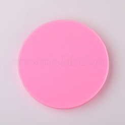 ヘアツールデザインDIY食品グレードのシリコンモールド  フォンダン型  DIYケーキデコレーション用  チョコレート  キャンディ  UVレジン＆エポキシ樹脂ジュエリー作り  ランダム単色またはランダム混色  80x8mm  インナーサイズ：22~38x4~14mm&nbsp;AJEW-L054-10