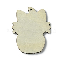 Halloween Single Face Printed Wood Big Pendants&nbsp;WOOD-H103-01