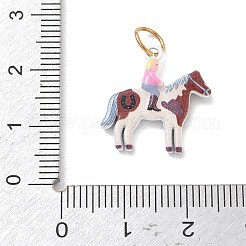 Printed 304 Stainless Steel Pendants&nbsp;SA-CBA109E-03