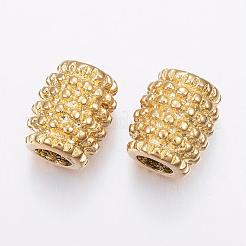 304ステンレススチールヨーロピアンビーズ  大穴ビーズ  ミックスカラー  12x10mm  穴：4mm&nbsp;STAS-E131-01